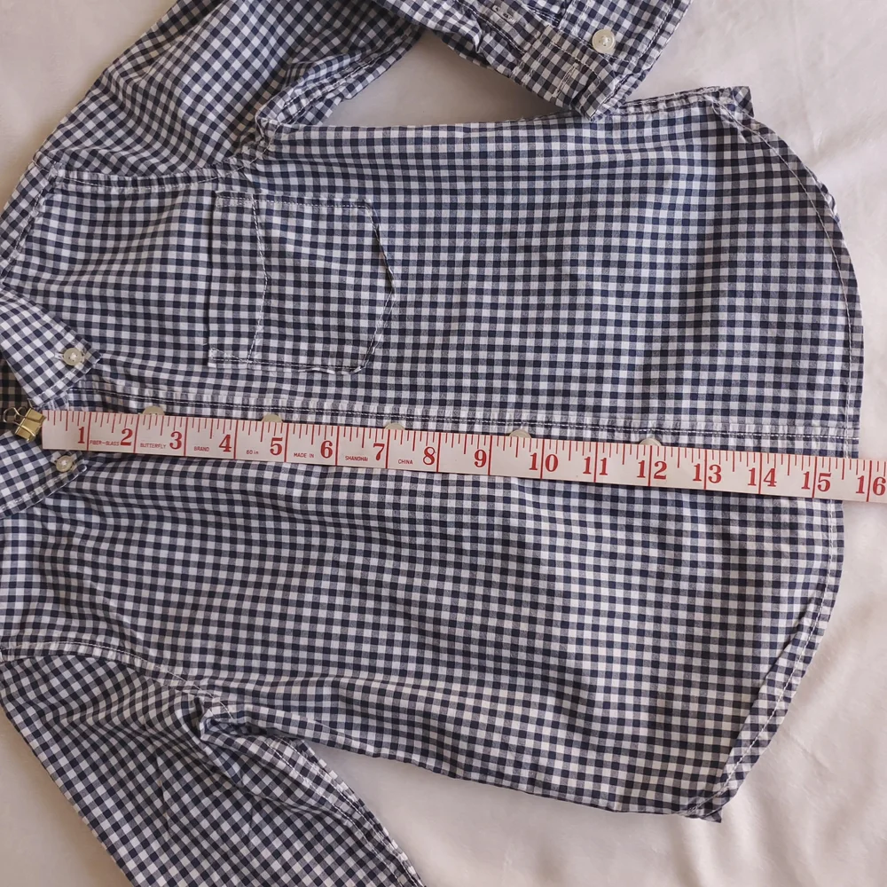 GAP Classic Checkered Button-Up Shirt